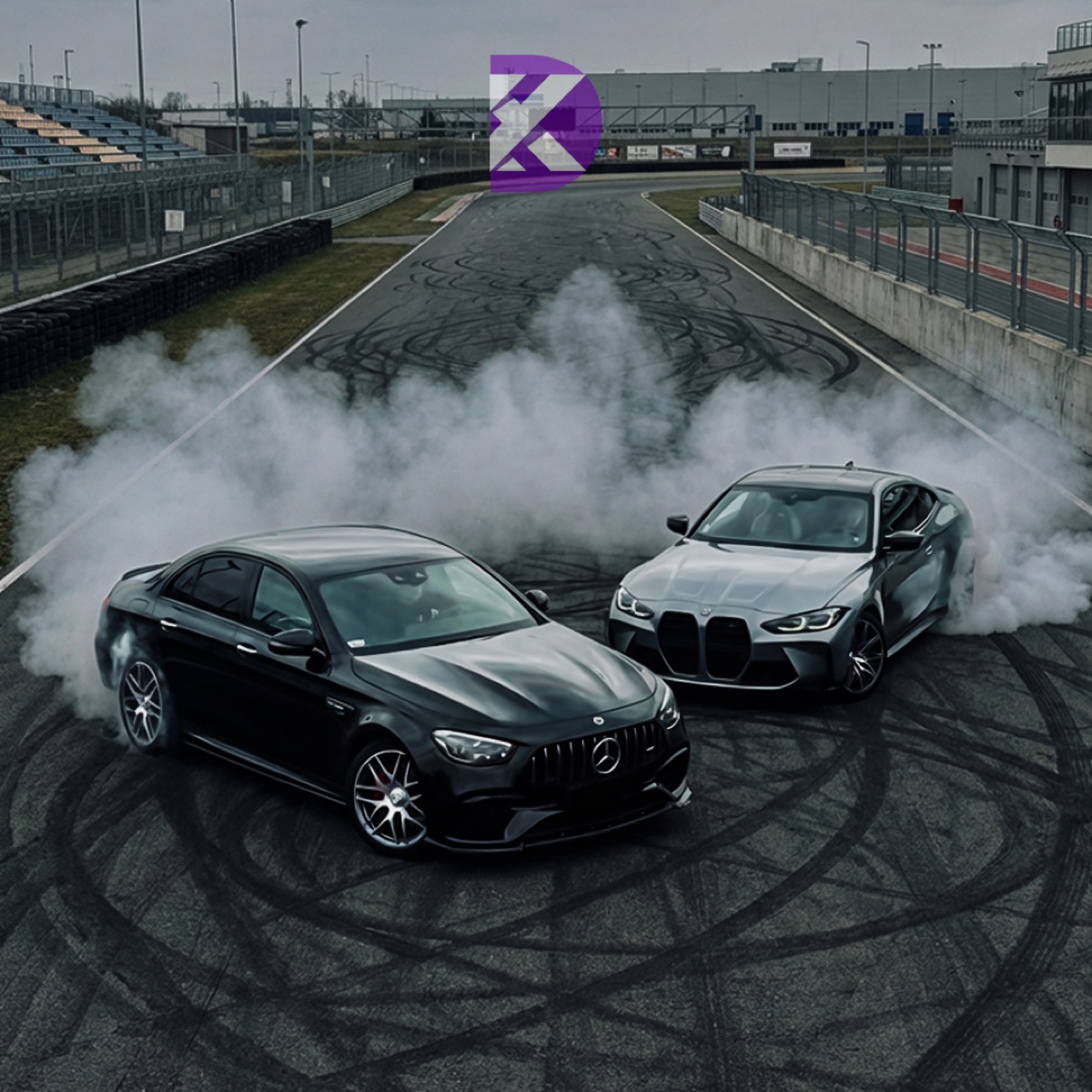 BMW M4 and Mercedes-AMG